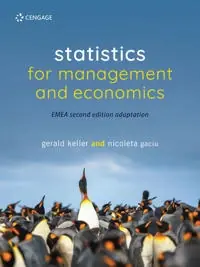 Statistics for management and economics